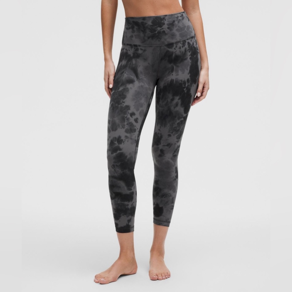 lululemon Align™ High-Rise Pant 25"	
Diamond Dye Pitch Grey Graphite Grey